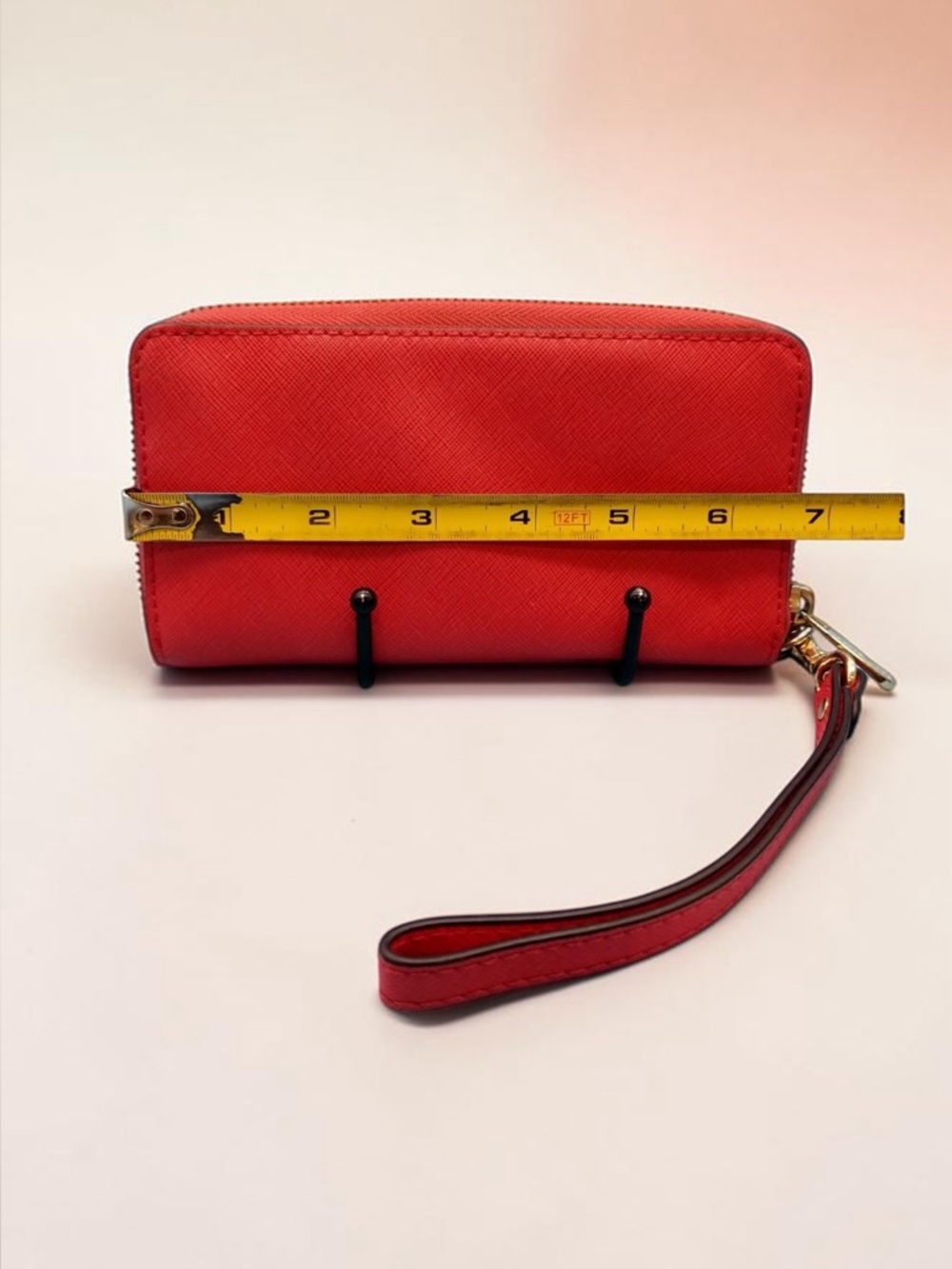 Michael Kors Saffiano Leather Wristlet Wallet - Picture 9 of 10